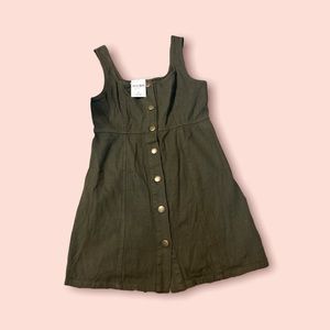 Forever 21 dark green dress